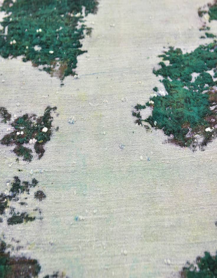 Detail image of 3' x 4' 3  Hand Knotted Ultra Vintage Persian Wool Rug