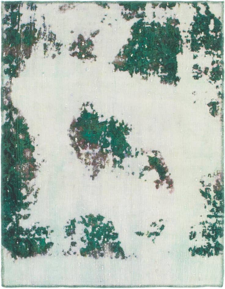 Detail image of 3' x 4' 3 Hand Knotted Ultra Vintage Persian Wool Rug