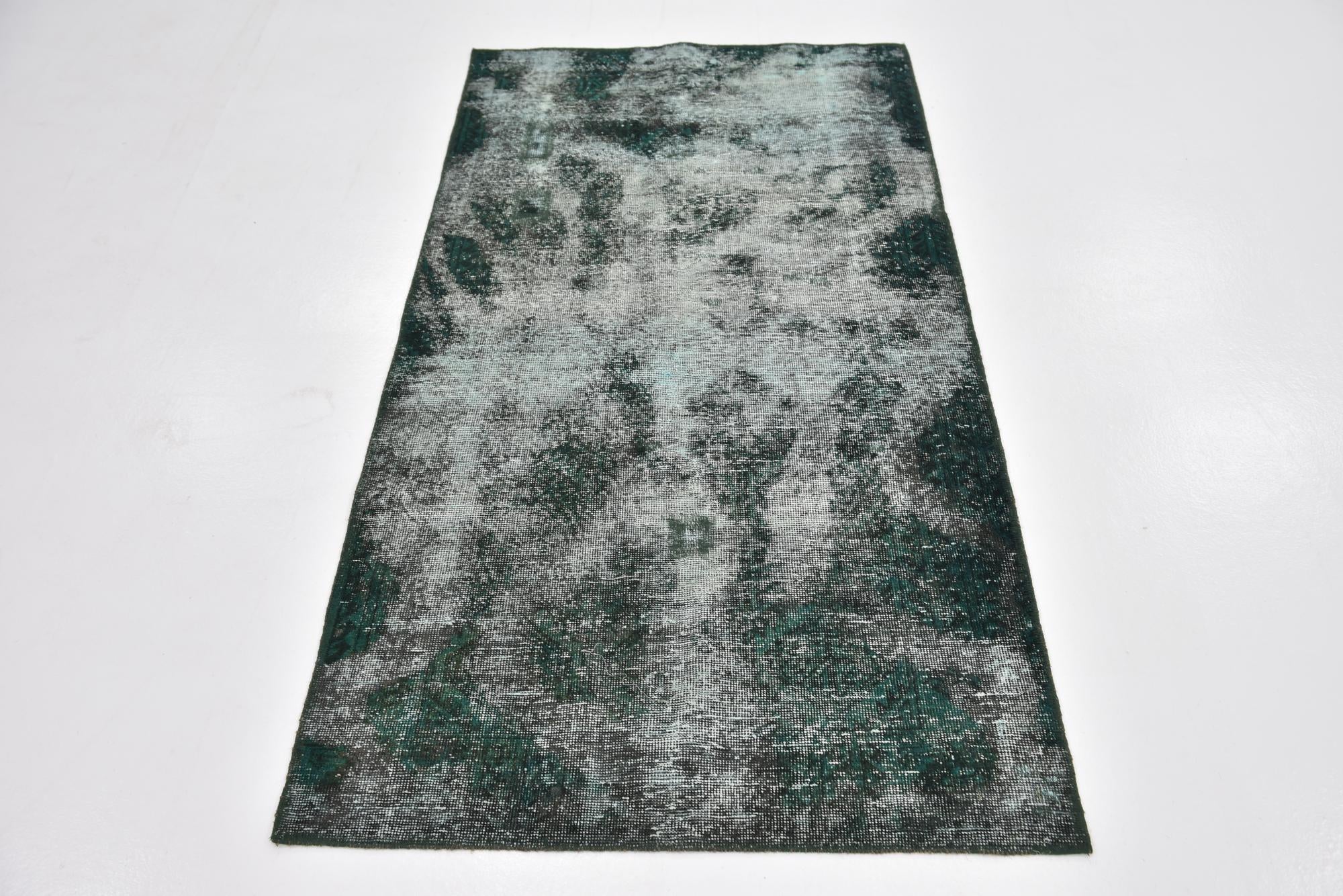 3' x 5' 7 Hand Knotted Ultra Vintage Persian Wool Rug