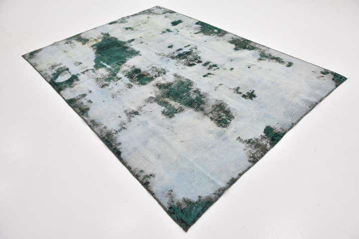 6' x 8' 4 Hand Knotted Ultra Vintage Persian Wool Rug