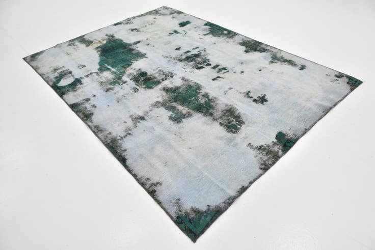 Detail image of 6' x 8' 4 Hand Knotted Ultra Vintage Persian Wool Rug