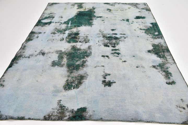 6' x 8' 4 Hand Knotted Ultra Vintage Persian Wool Rug