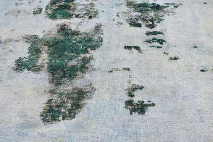 6' x 8' 4 Hand Knotted Ultra Vintage Persian Wool Rug
