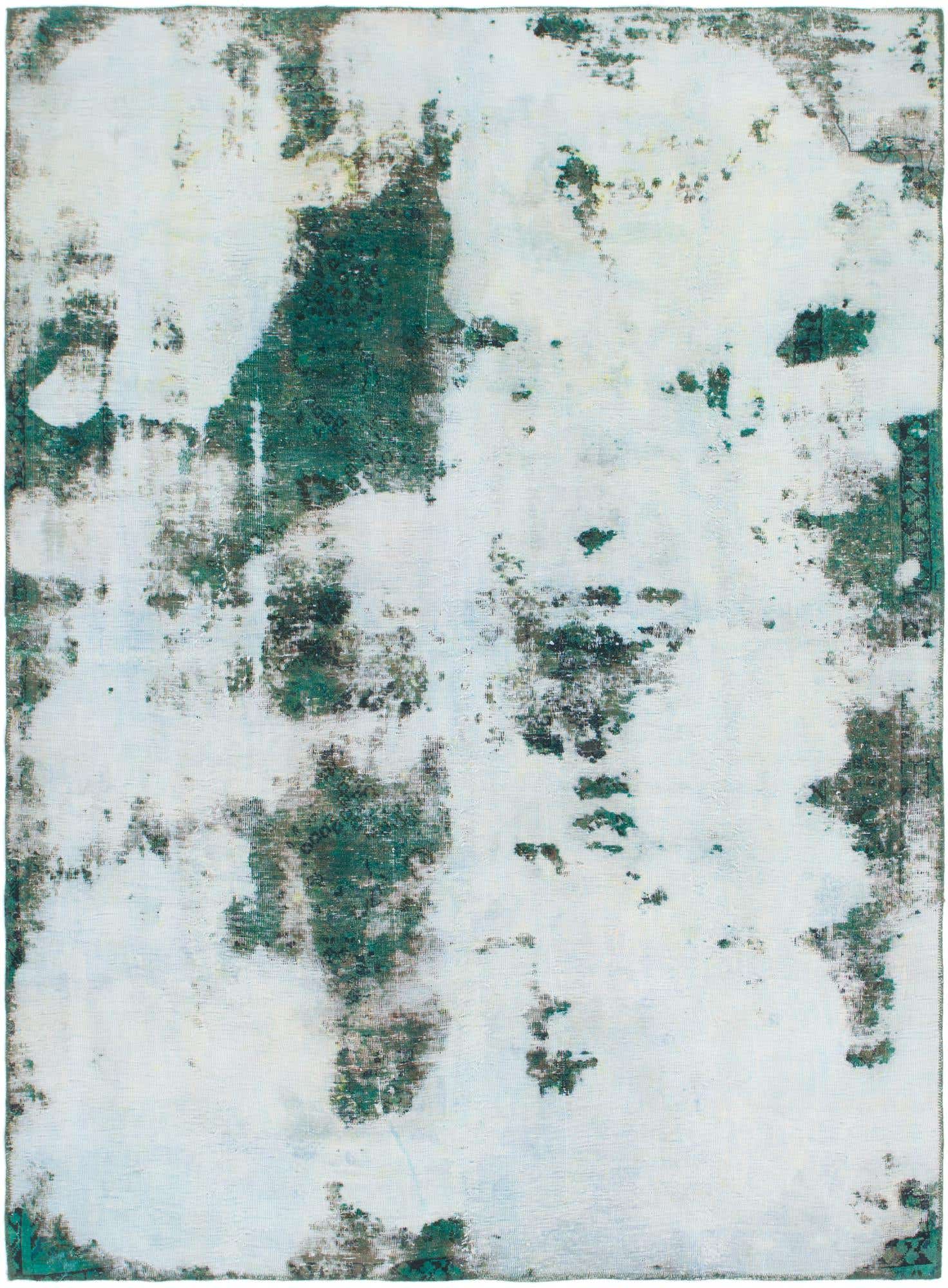 6' x 8' 4 Hand Knotted Ultra Vintage Persian Wool Rug
