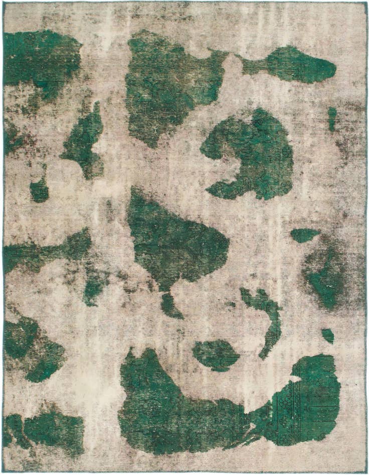 Detail image of 6' x 8' 8 Hand Knotted Ultra Vintage Persian Wool Rug