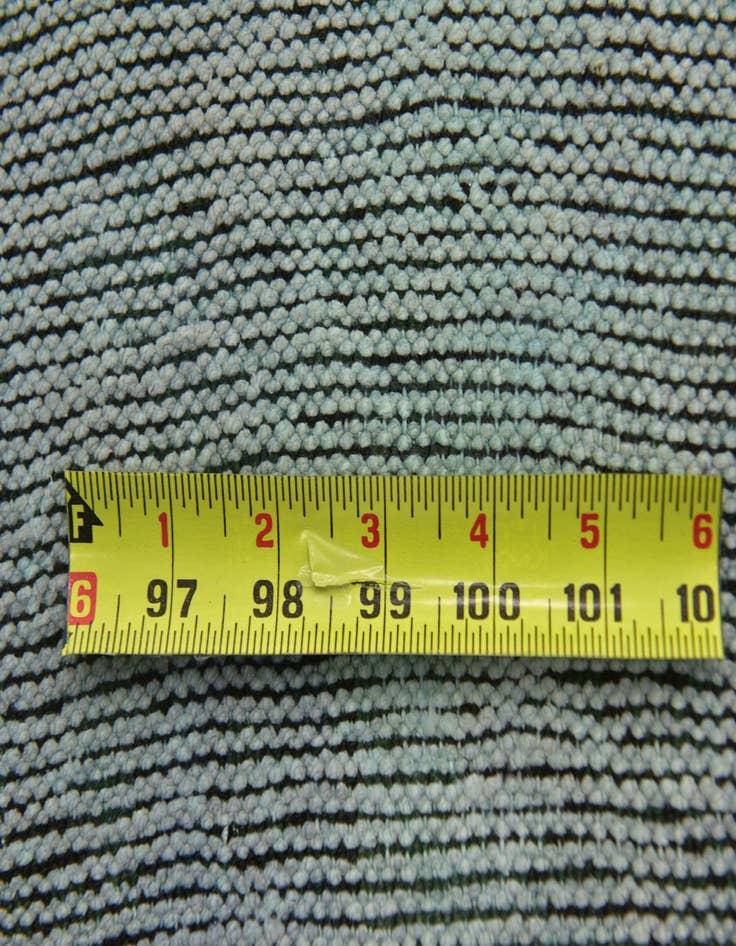 Detail image of 6' 6 x 9' 5  Hand Knotted Ultra Vintage Persian Wool Rug