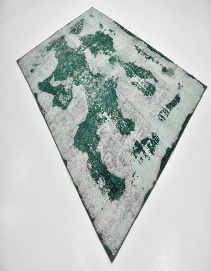 Detail image of 6' 6 x 9' 5  Hand Knotted Ultra Vintage Persian Wool Rug