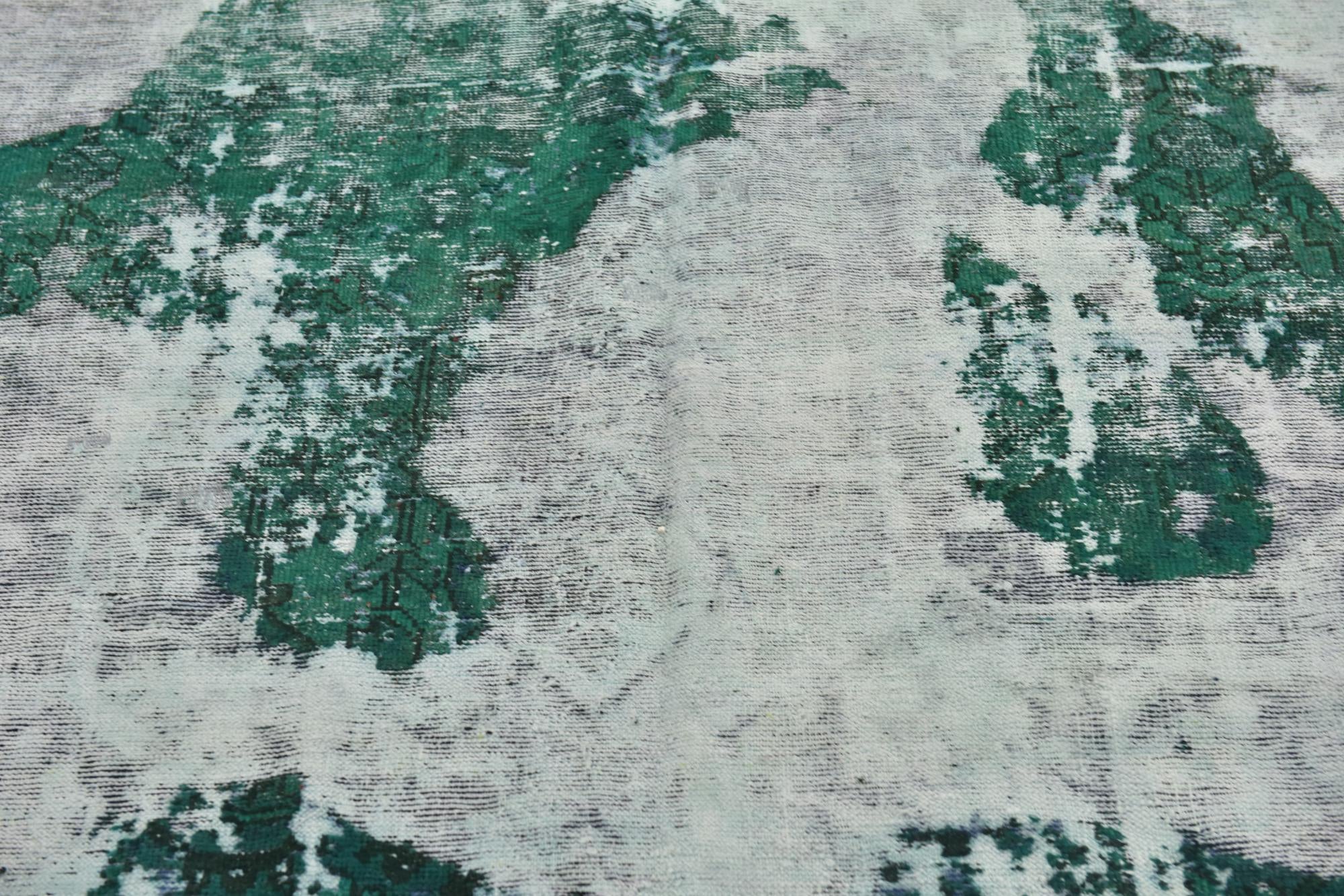 6' 6 x 9' 5 Hand Knotted Ultra Vintage Persian Wool Rug