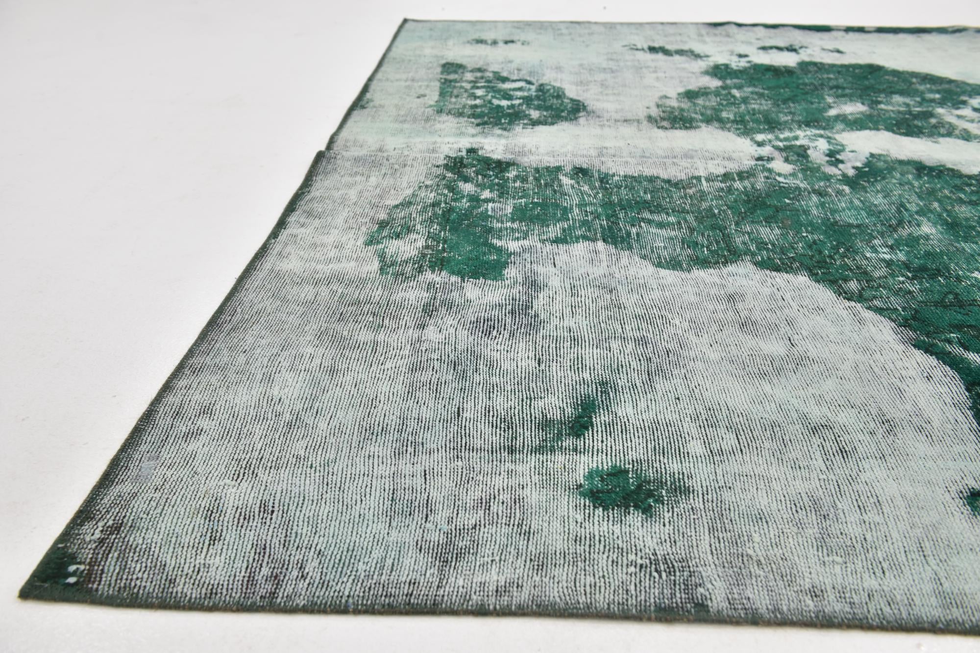 6' 6 x 9' 5 Hand Knotted Ultra Vintage Persian Wool Rug