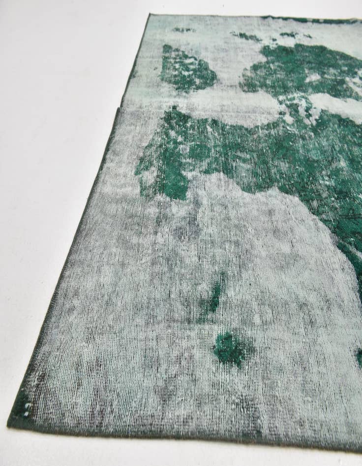 Detail image of 6' 6 x 9' 5  Hand Knotted Ultra Vintage Persian Wool Rug