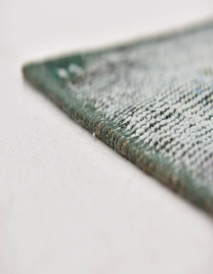 Detail image of 6' 6 x 9' 5  Hand Knotted Ultra Vintage Persian Wool Rug