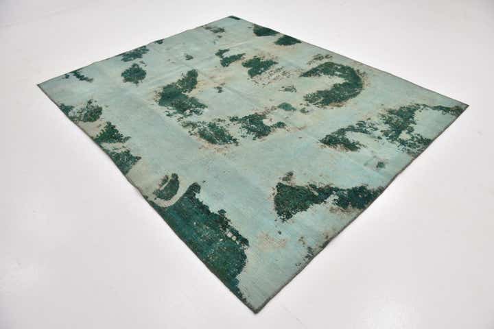 7' x 8' 4 Hand Knotted Ultra Vintage Persian Wool Rug
