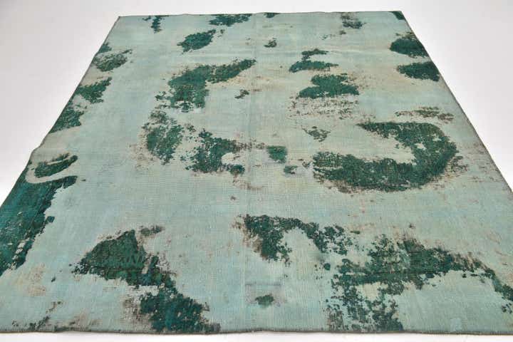 7' x 8' 4 Hand Knotted Ultra Vintage Persian Wool Rug