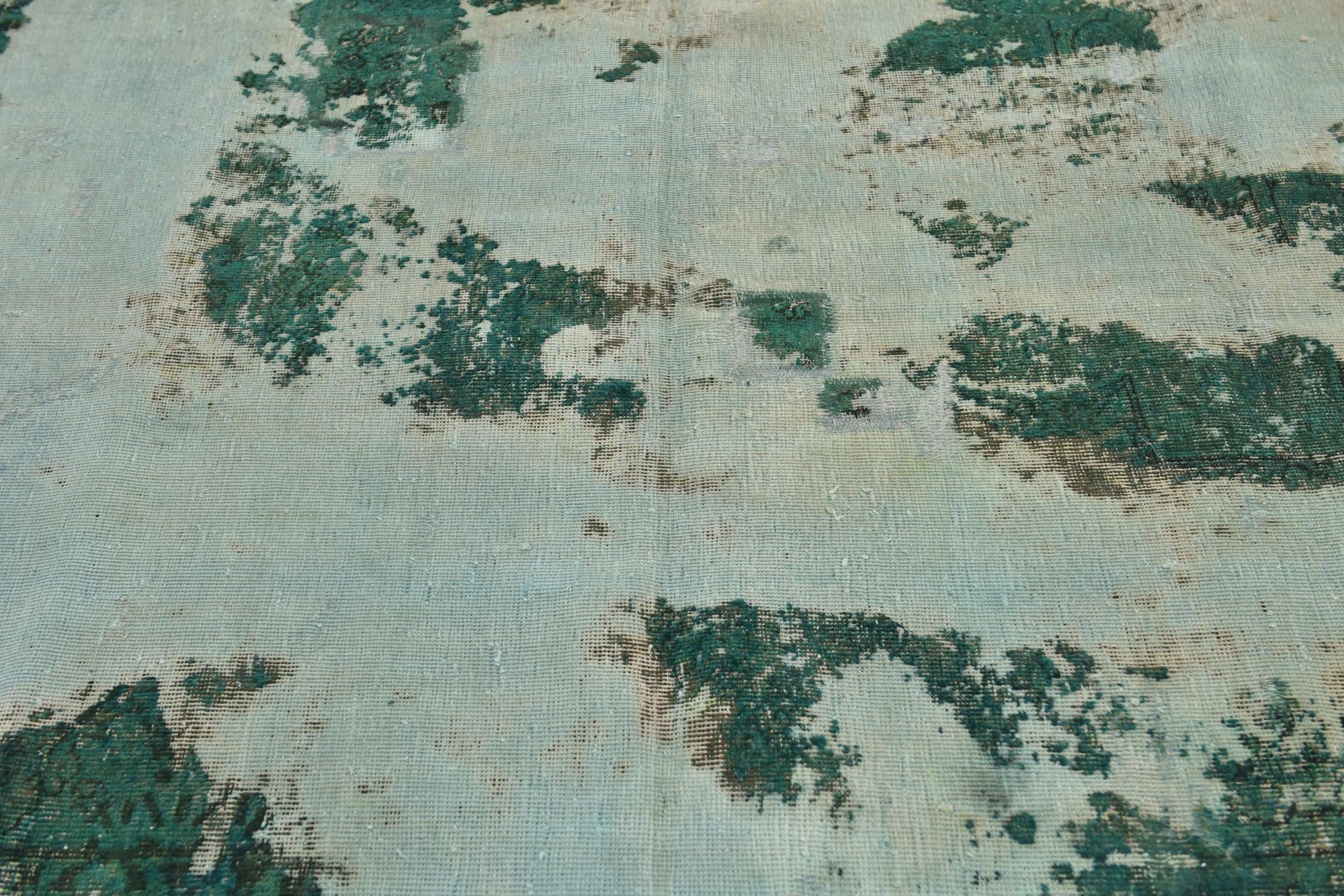 7' x 8' 4 Hand Knotted Ultra Vintage Persian Wool Rug