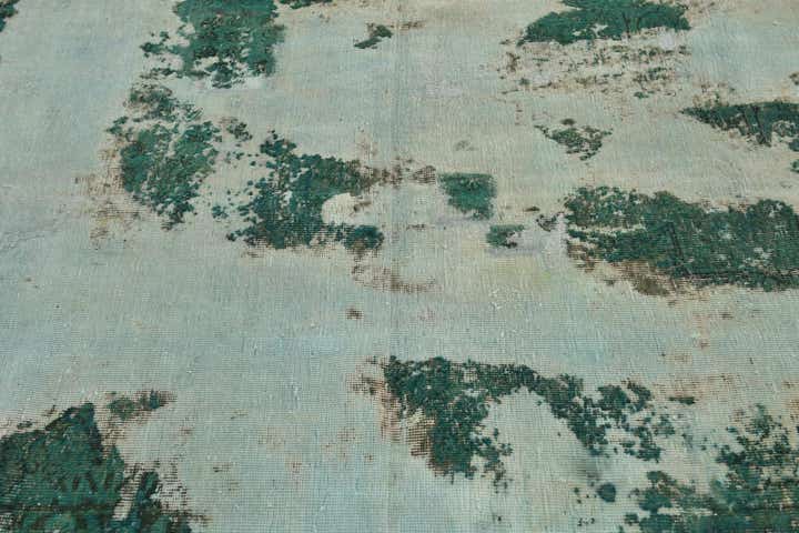 7' x 8' 4 Hand Knotted Ultra Vintage Persian Wool Rug