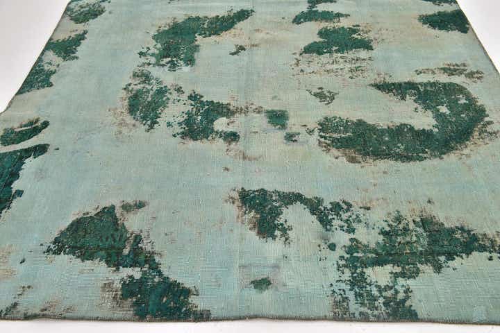 7' x 8' 4 Hand Knotted Ultra Vintage Persian Wool Rug
