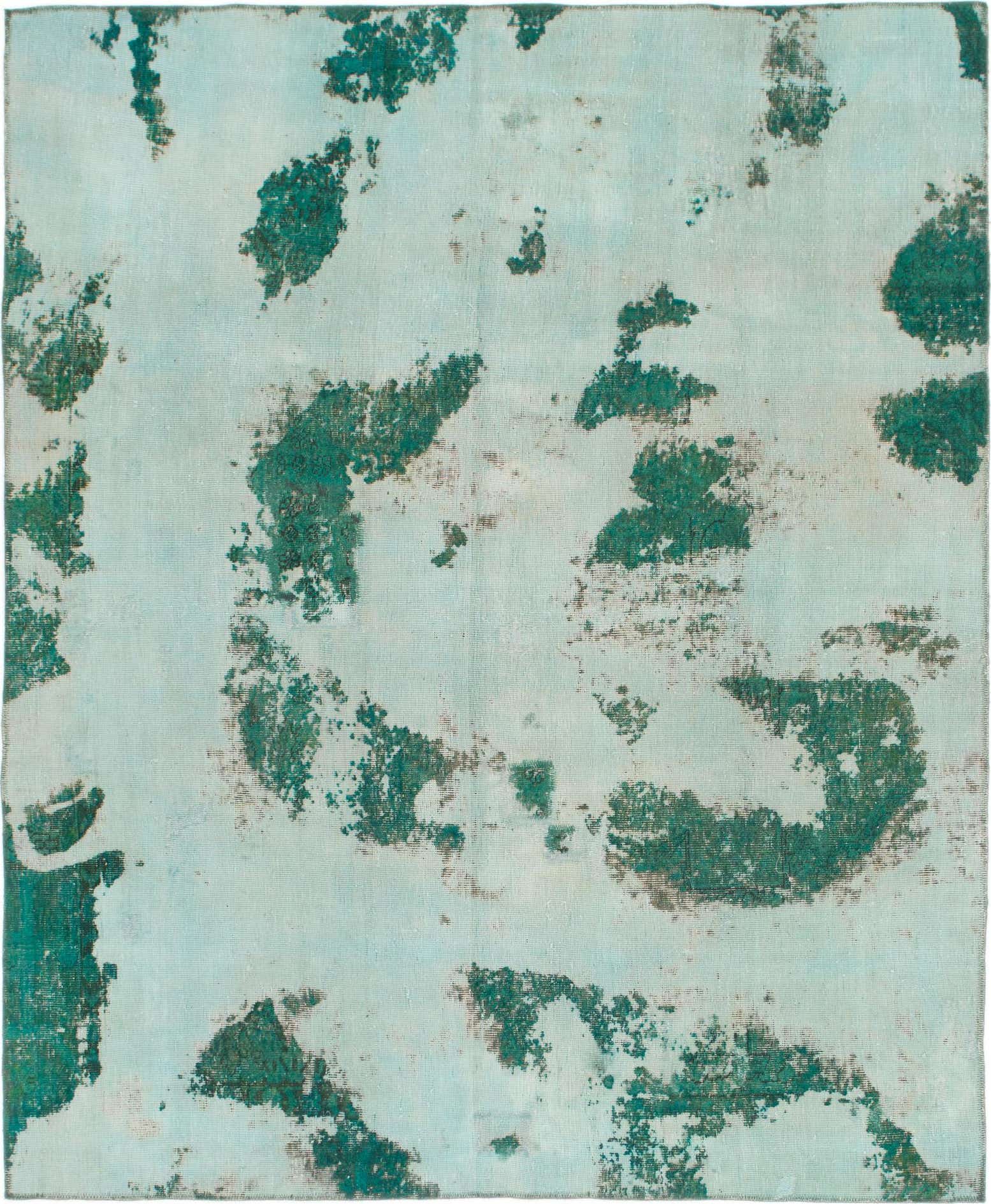 7' x 8' 4 Hand Knotted Ultra Vintage Persian Wool Rug
