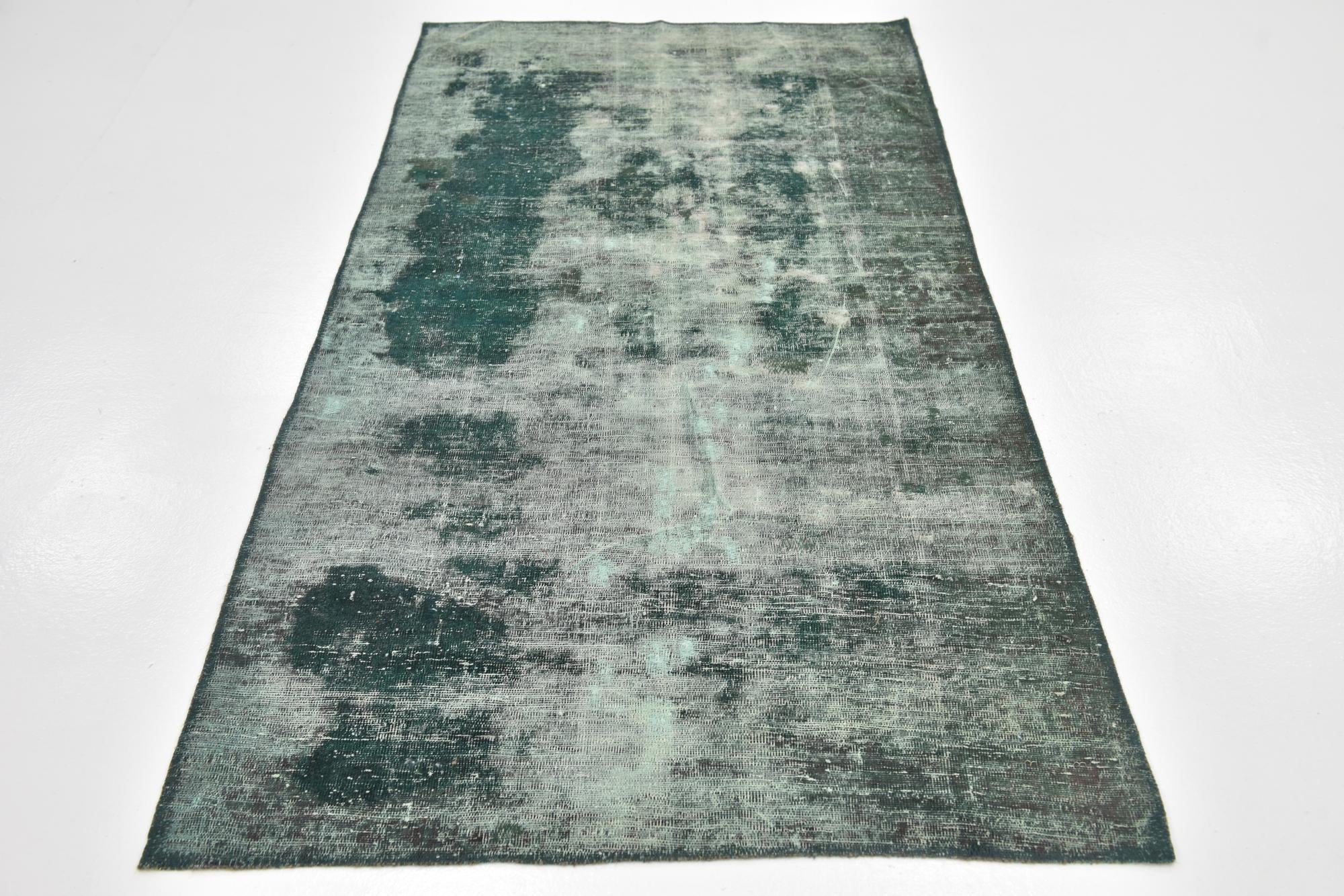 3' 4 x 6' 6 Hand Knotted Ultra Vintage Persian Wool Rug