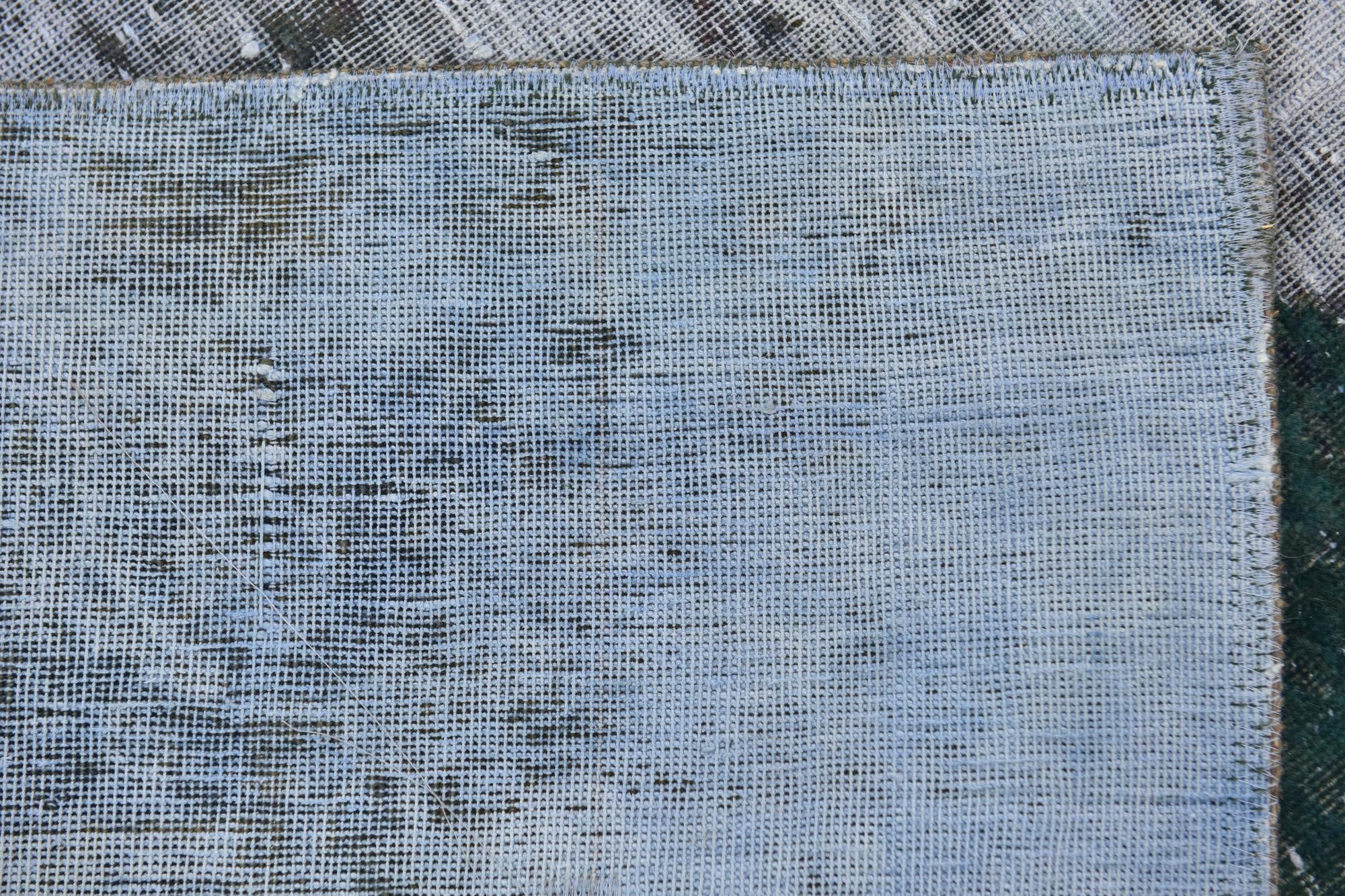 7' 2 x 10' 10 Hand Knotted Ultra Vintage Persian Wool Rug
