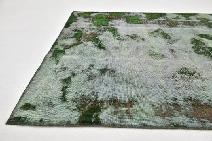 Detail image of 4' 4 x 6' 5 Hand Knotted Ultra Vintage Persian Wool Rug