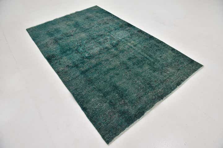4' 10 x 7' 10 Hand Knotted Ultra Vintage Persian Wool Rug
