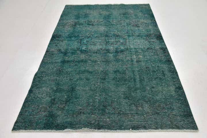 4' 10 x 7' 10 Hand Knotted Ultra Vintage Persian Wool Rug