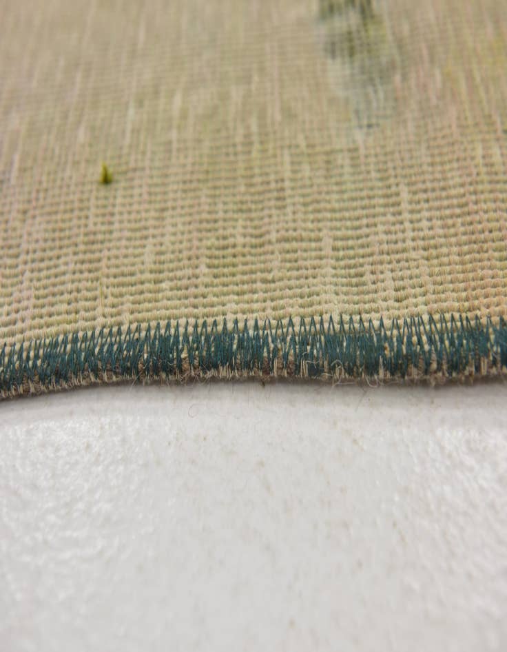 Detail image of 5' 7 x 9' 3  Hand Knotted Ultra Vintage Persian Wool Rug