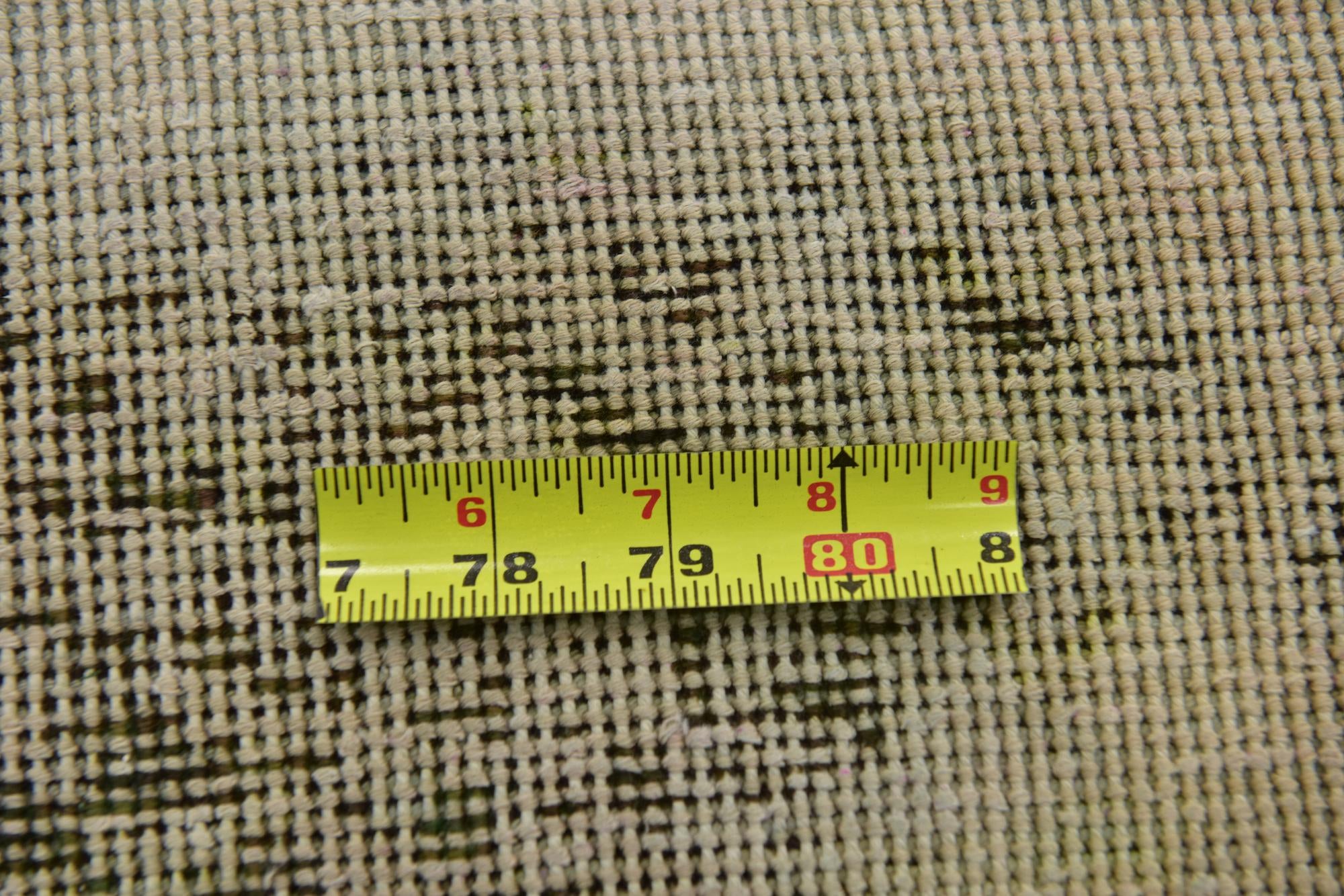5' 7 x 9' 3 Hand Knotted Ultra Vintage Persian Wool Rug