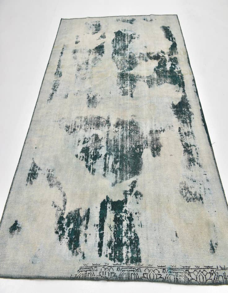 Detail image of 6' x 7' 9  Hand Knotted Ultra Vintage Persian Wool Rug