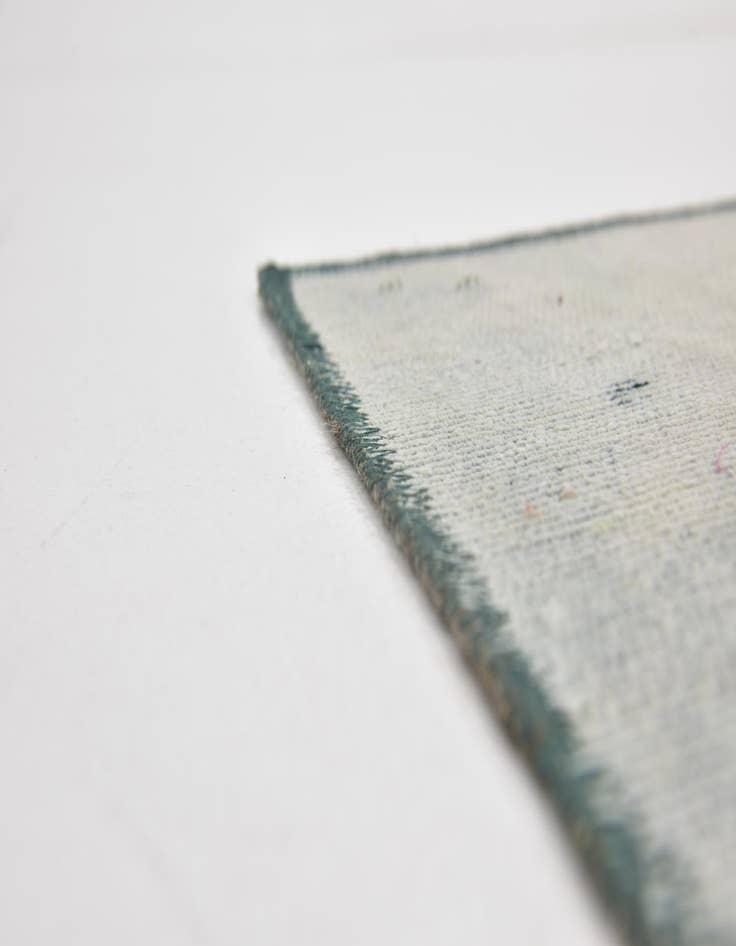 Detail image of 6' x 7' 9  Hand Knotted Ultra Vintage Persian Wool Rug