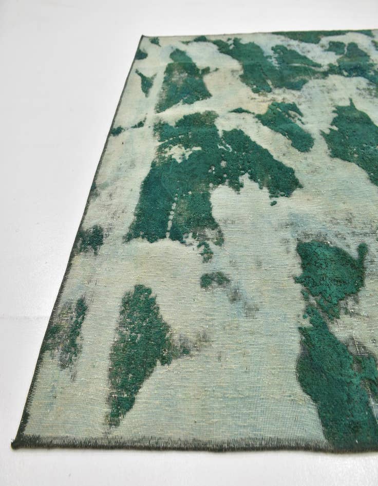 Detail image of 6' x 8' 9  Hand Knotted Ultra Vintage Persian Wool Rug