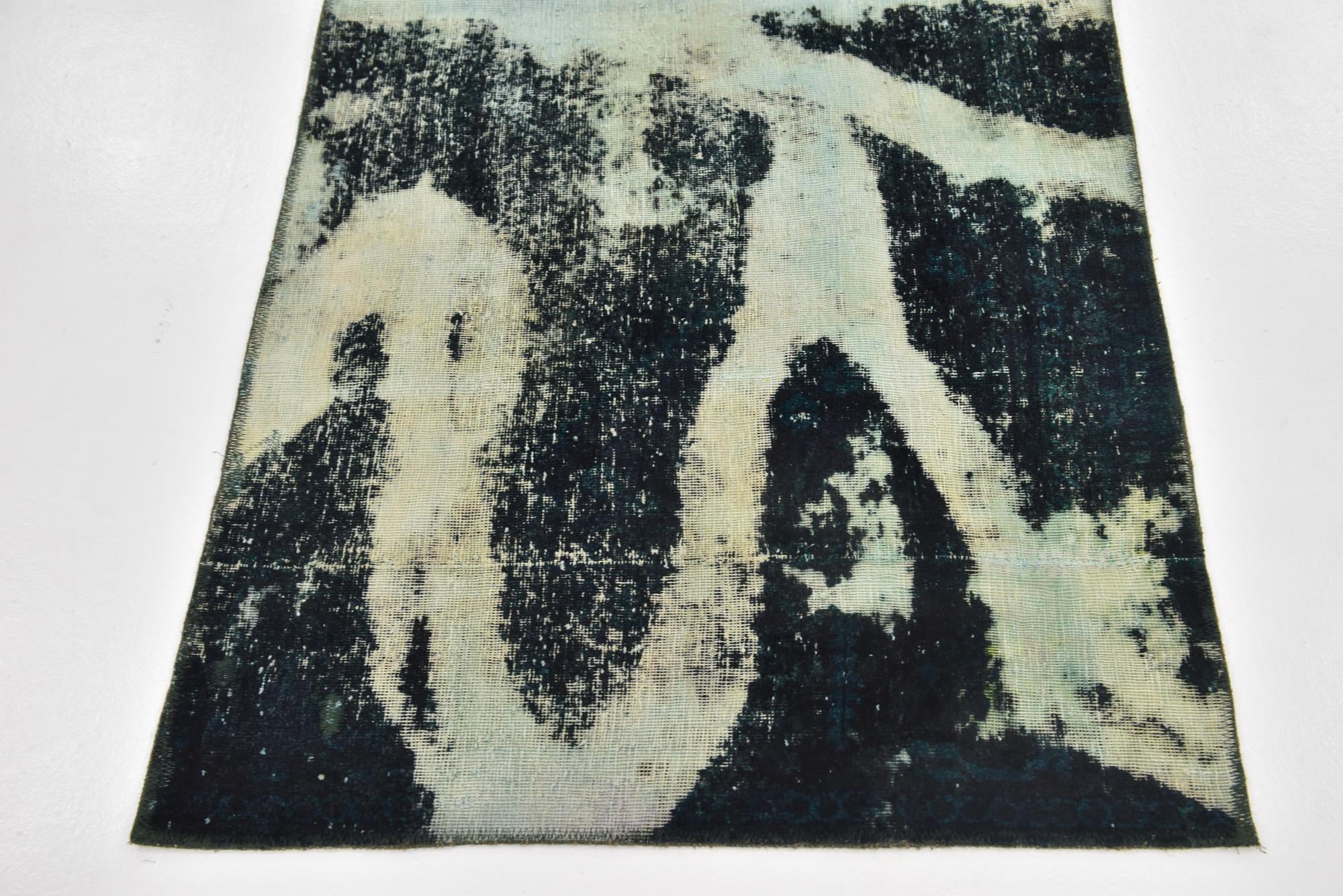 3' 3 x 6' 5 Hand Knotted Ultra Vintage Persian Wool Rug