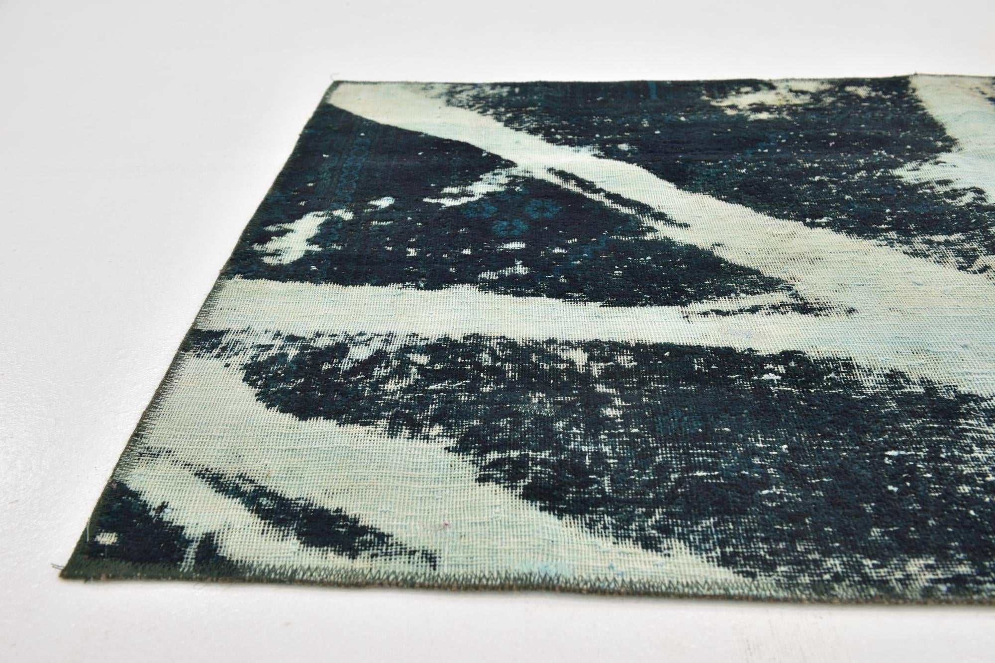 3' 3 x 6' 5 Hand Knotted Ultra Vintage Persian Wool Rug