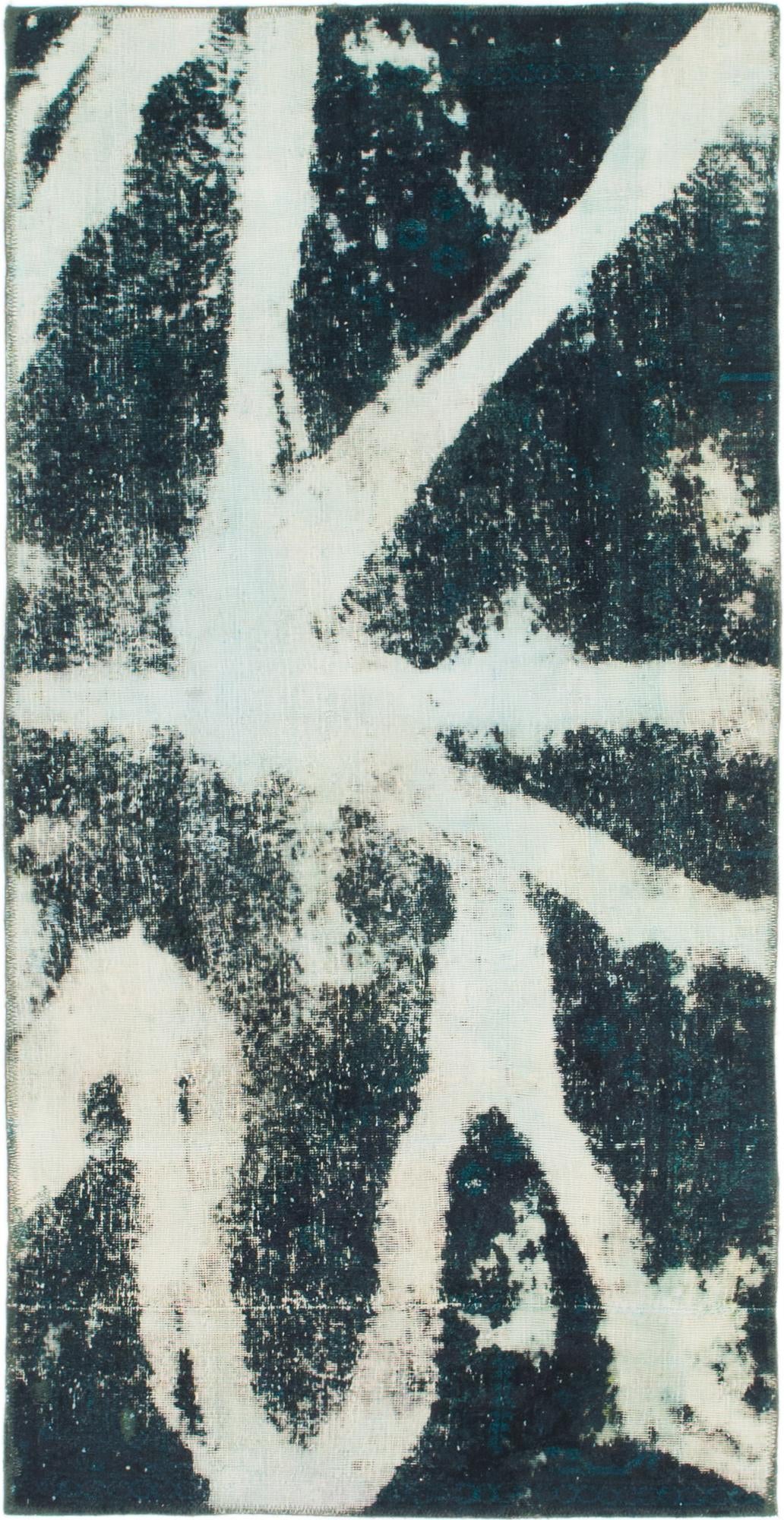 3' 3 x 6' 5 Hand Knotted Ultra Vintage Persian Wool Rug