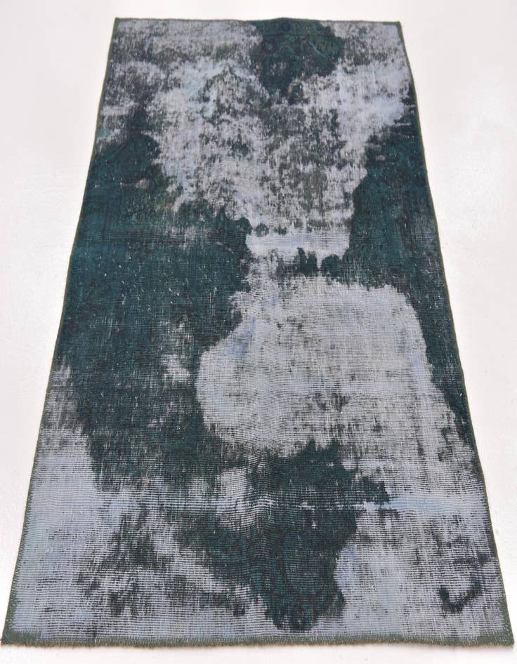 Detail image of 3' 6 x 4' 8  Hand Knotted Ultra Vintage Persian Wool Rug