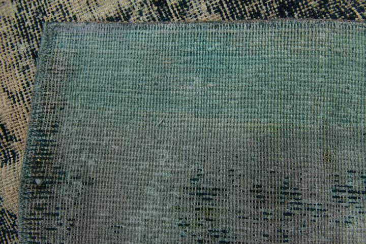 6' 5 x 9' 6 Hand Knotted Ultra Vintage Persian Wool Rug