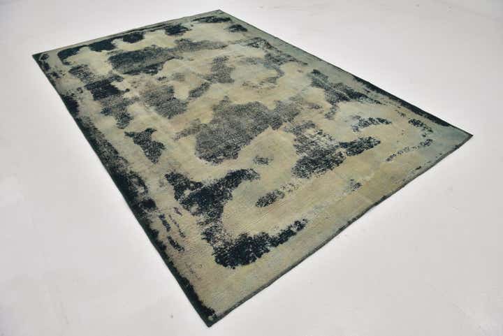 6' 5 x 9' 6 Hand Knotted Ultra Vintage Persian Wool Rug
