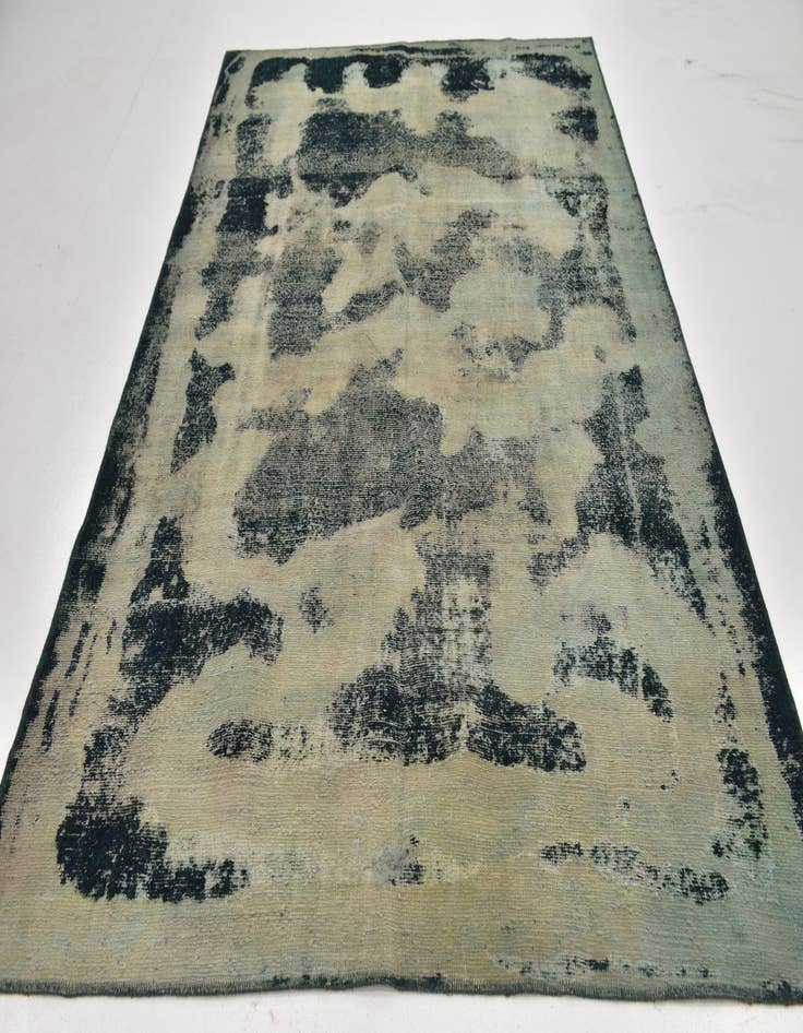 Detail image of 6' 5 x 9' 6  Hand Knotted Ultra Vintage Persian Wool Rug