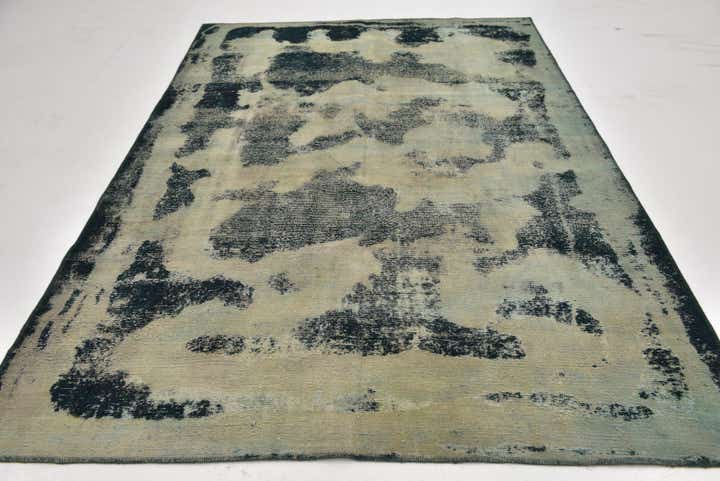 6' 5 x 9' 6 Hand Knotted Ultra Vintage Persian Wool Rug