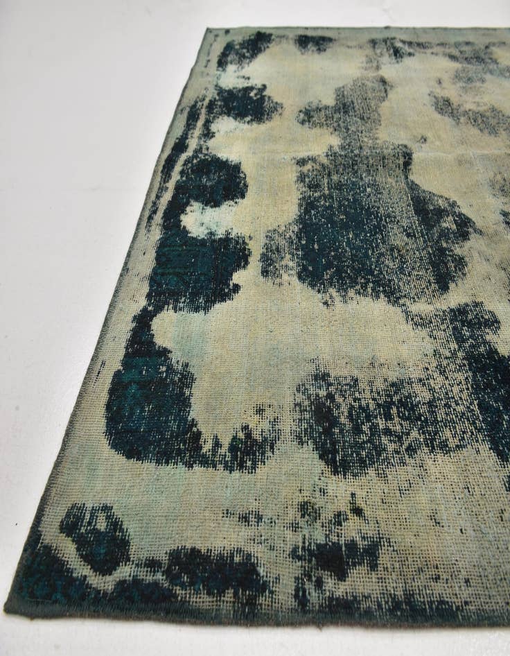 Detail image of 6' 5 x 9' 6  Hand Knotted Ultra Vintage Persian Wool Rug