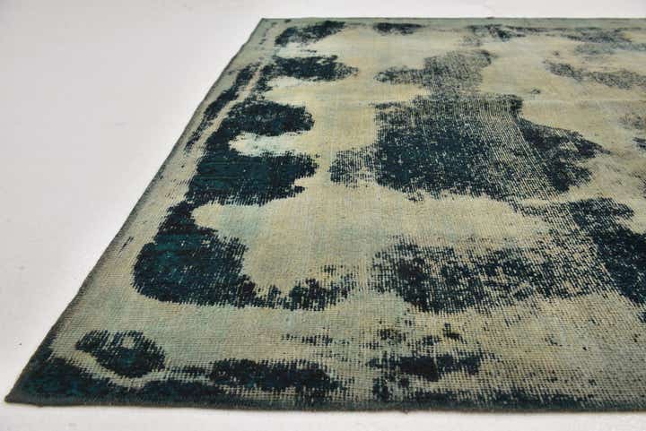 6' 5 x 9' 6 Hand Knotted Ultra Vintage Persian Wool Rug