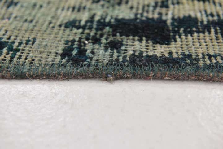 6' 5 x 9' 6 Hand Knotted Ultra Vintage Persian Wool Rug