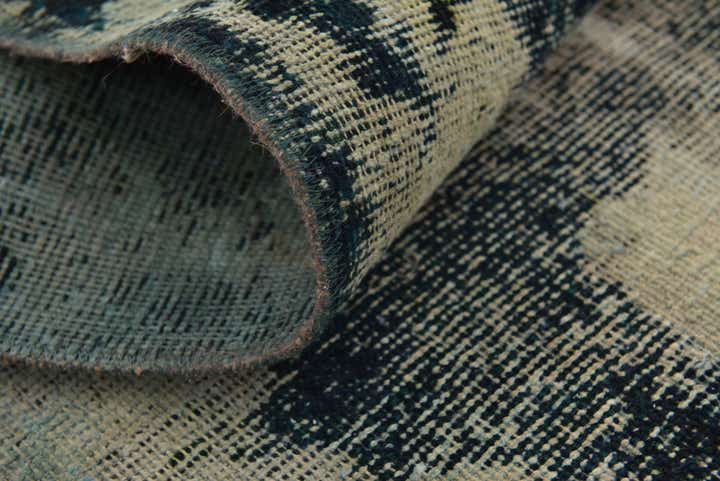 6' 5 x 9' 6 Hand Knotted Ultra Vintage Persian Wool Rug