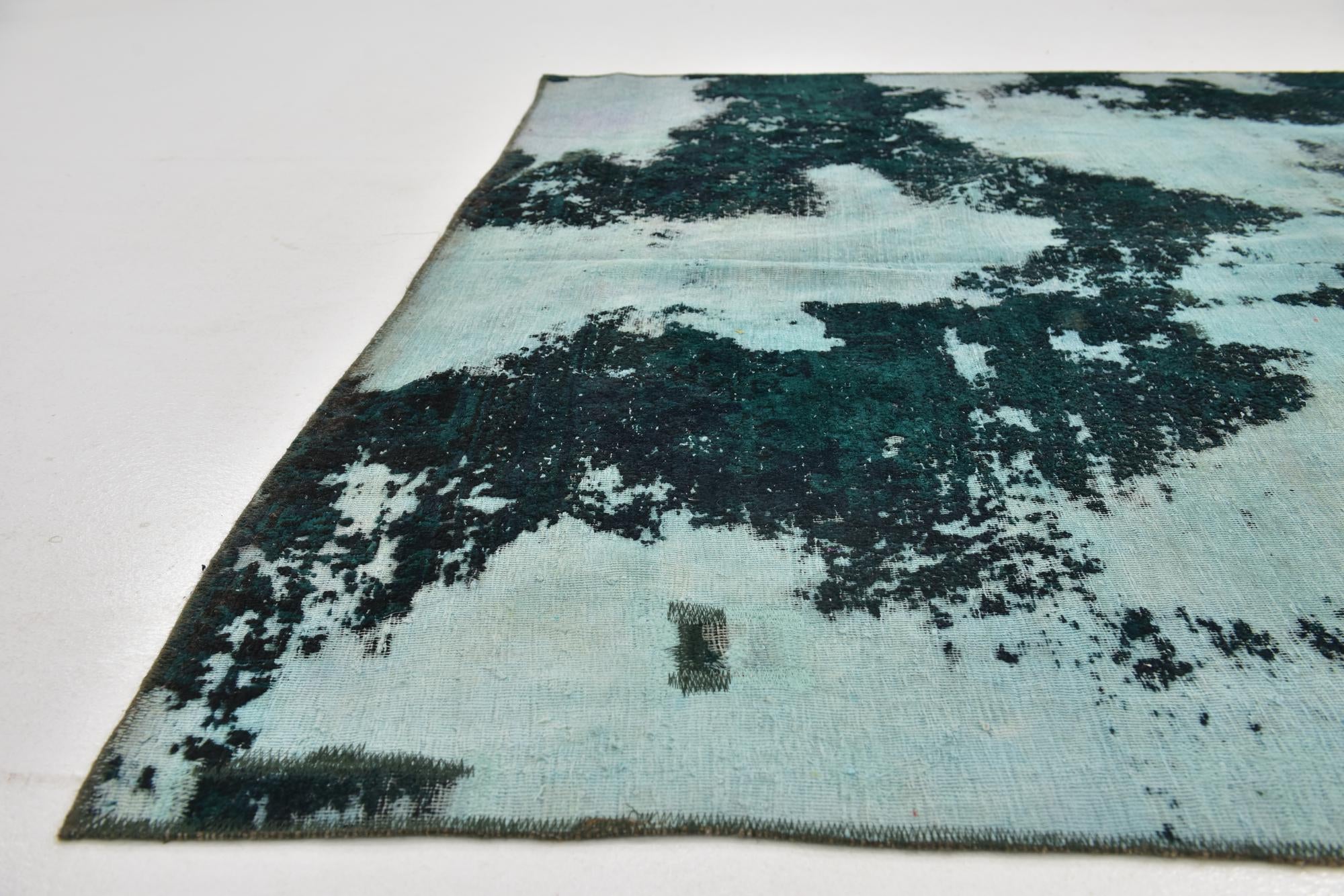 5' 9 x 9' 7 Hand Knotted Ultra Vintage Persian Wool Rug
