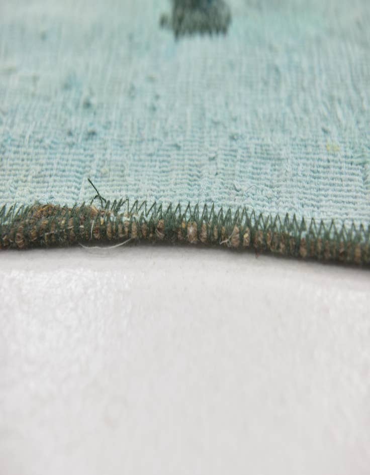 Detail image of 5' 9 x 9' 7  Hand Knotted Ultra Vintage Persian Wool Rug