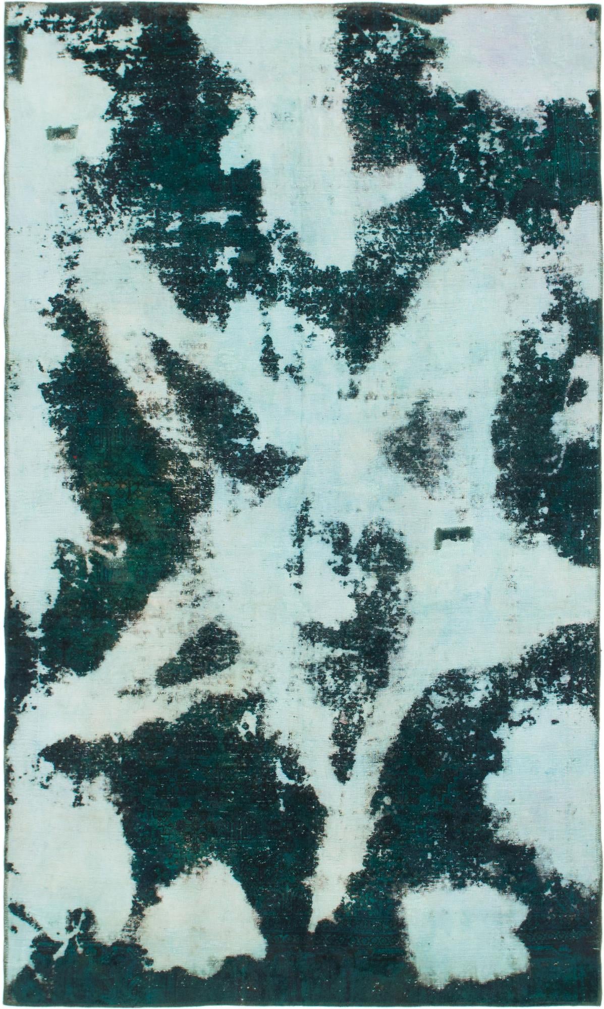 5' 9 x 9' 7 Hand Knotted Ultra Vintage Persian Wool Rug