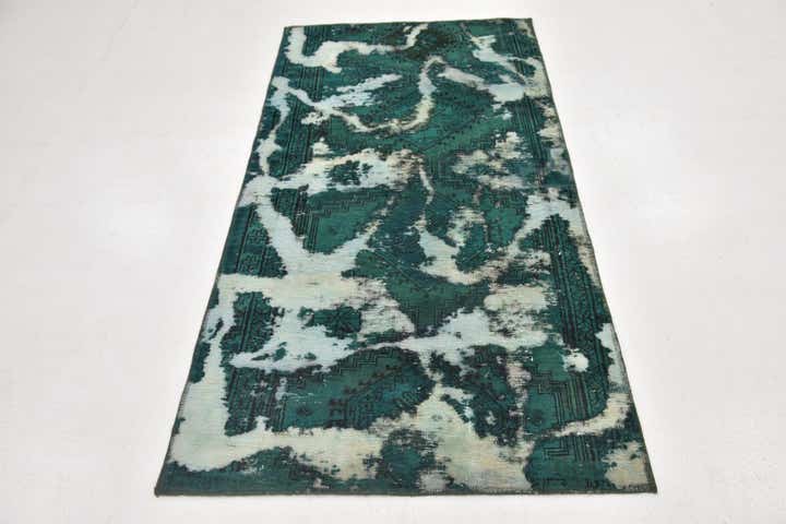 3' 4 x 6' 6 Hand Knotted Ultra Vintage Persian Wool Rug