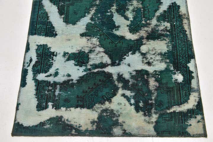 3' 4 x 6' 6 Hand Knotted Ultra Vintage Persian Wool Rug