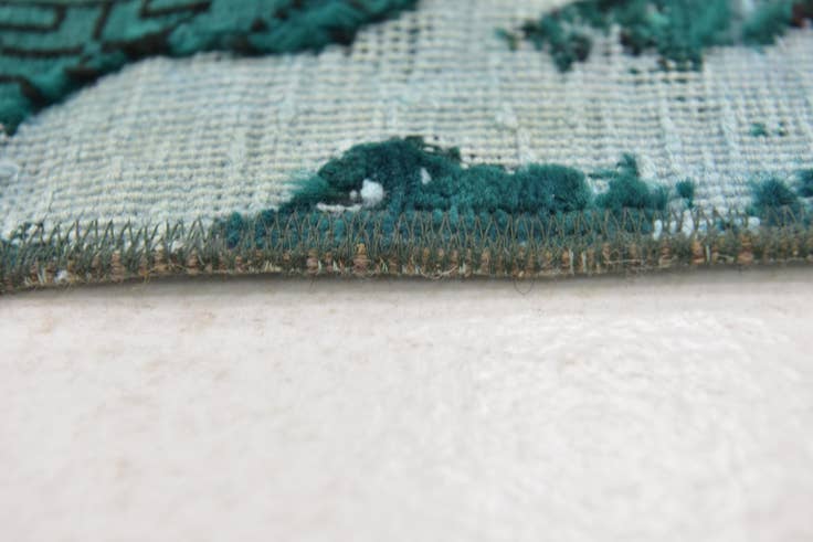 Detail image of 3' 4 x 6' 6 Hand Knotted Ultra Vintage Persian Wool Rug