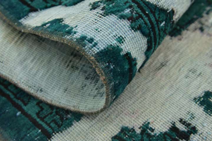 3' 4 x 6' 6 Hand Knotted Ultra Vintage Persian Wool Rug